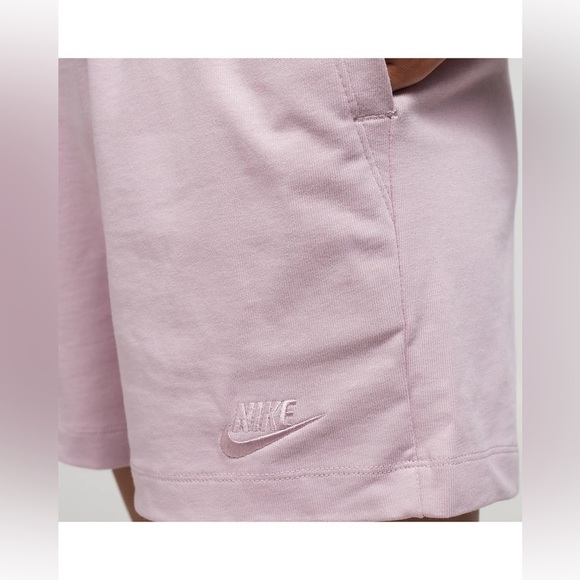 Nike Shorts Women's Size Medium Lilac Purple Jersey Vintage Sweat Short Cotton - Picture 12 of 14